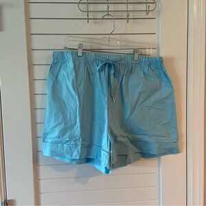 Cargo Blue Shorts Plus Size 2X NWOT
